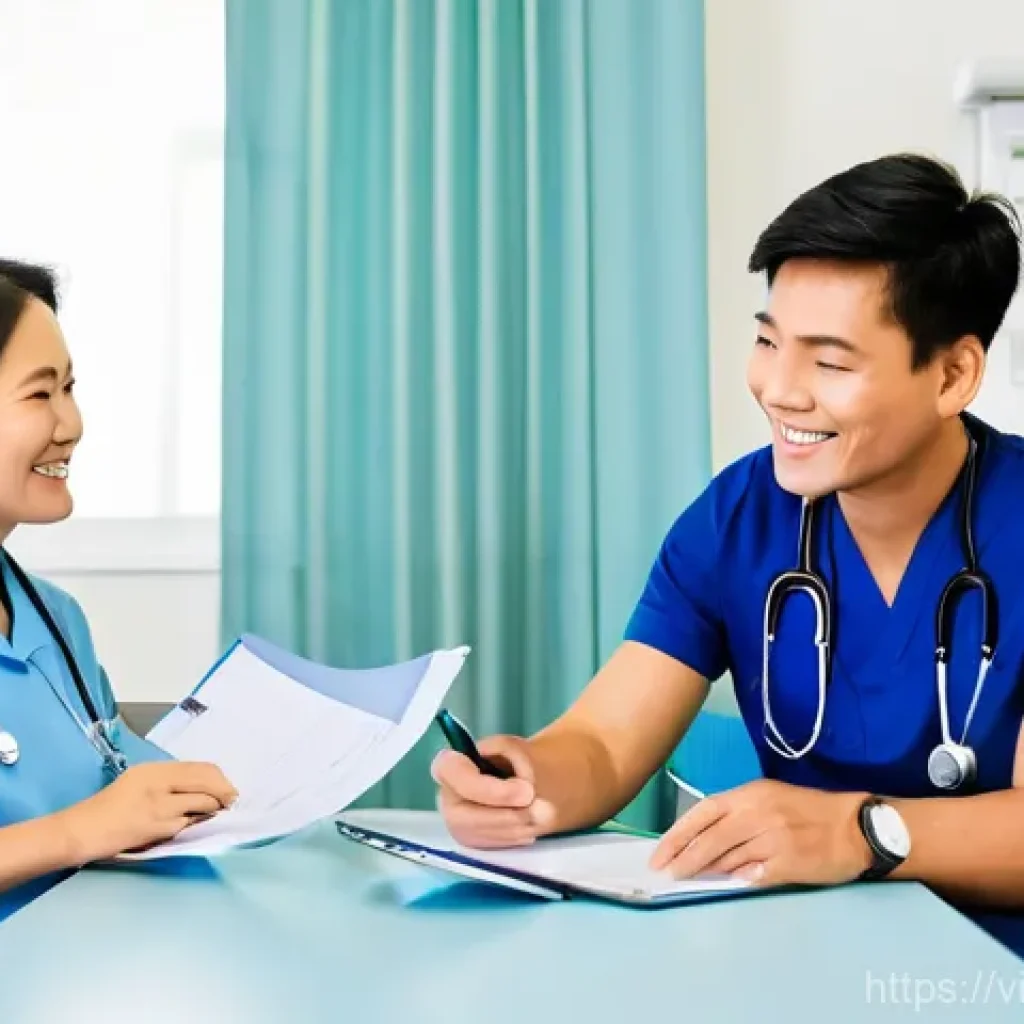 예방 중심 헬스케어의 성공적인 프레임워크 - **Prompt 1: Proactive Health Check-ups in Vietnam**
    A bright, clean, and modern medical clinic i...