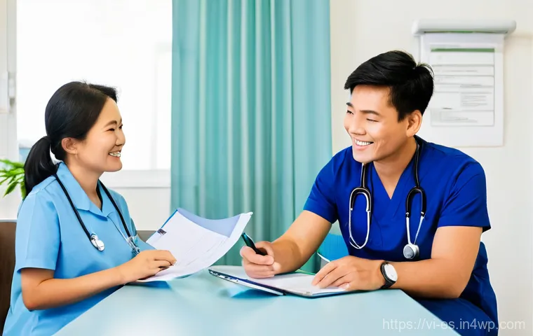 예방 중심 헬스케어의 성공적인 프레임워크 - **Prompt 1: Proactive Health Check-ups in Vietnam**
    A bright, clean, and modern medical clinic i...