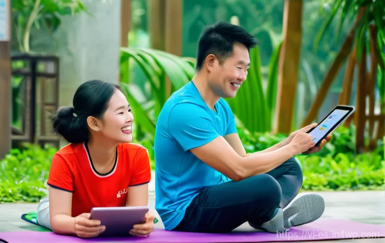 예방 중심 헬스케어의 기술적 도전과제 - **Prompt:** A high-angle shot showcasing a Vietnamese doctor in a clean, modern clinic or hospital o...